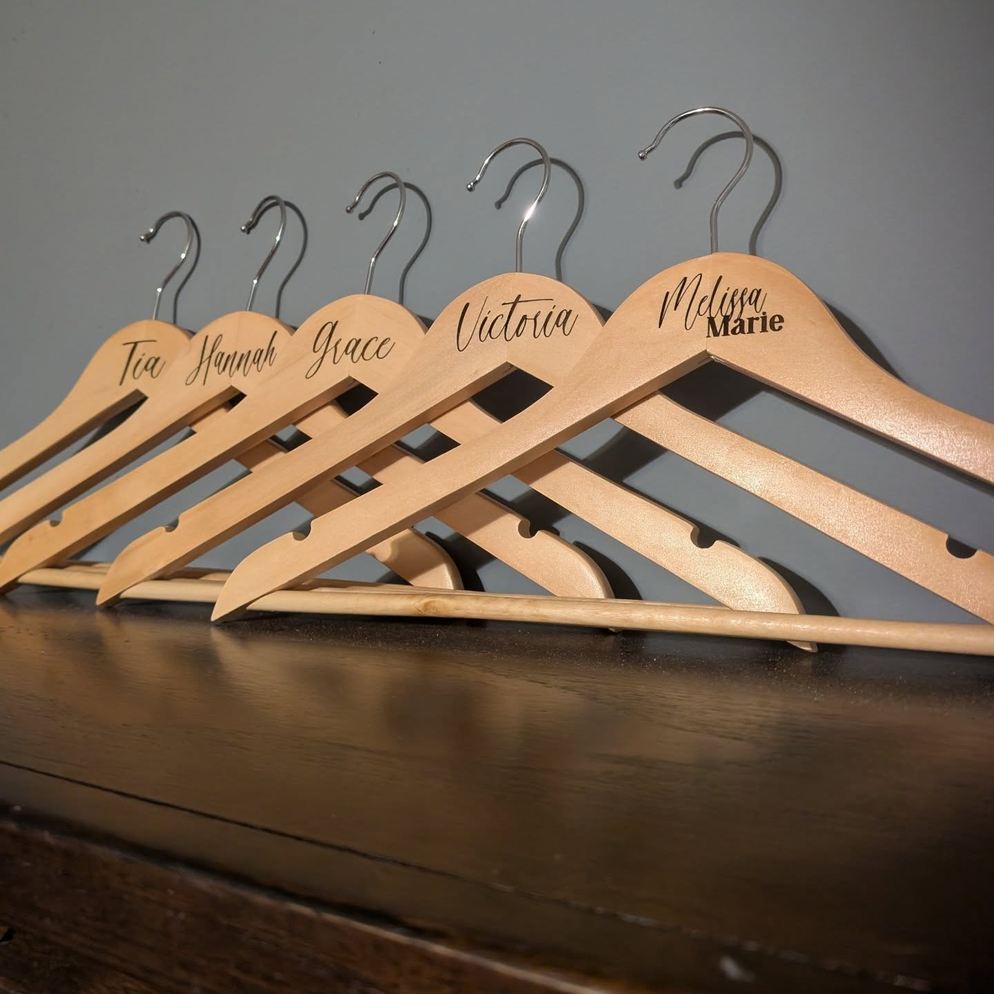 Personalized Wedding Hangers