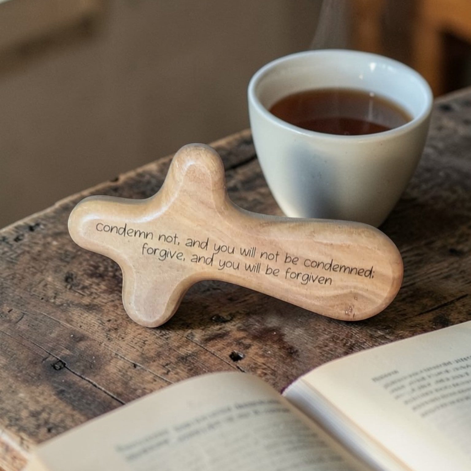 Palm Cross | Olive Wood Cross