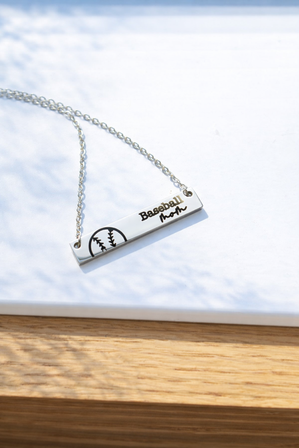 Horizontal Bar Necklace | Personalized