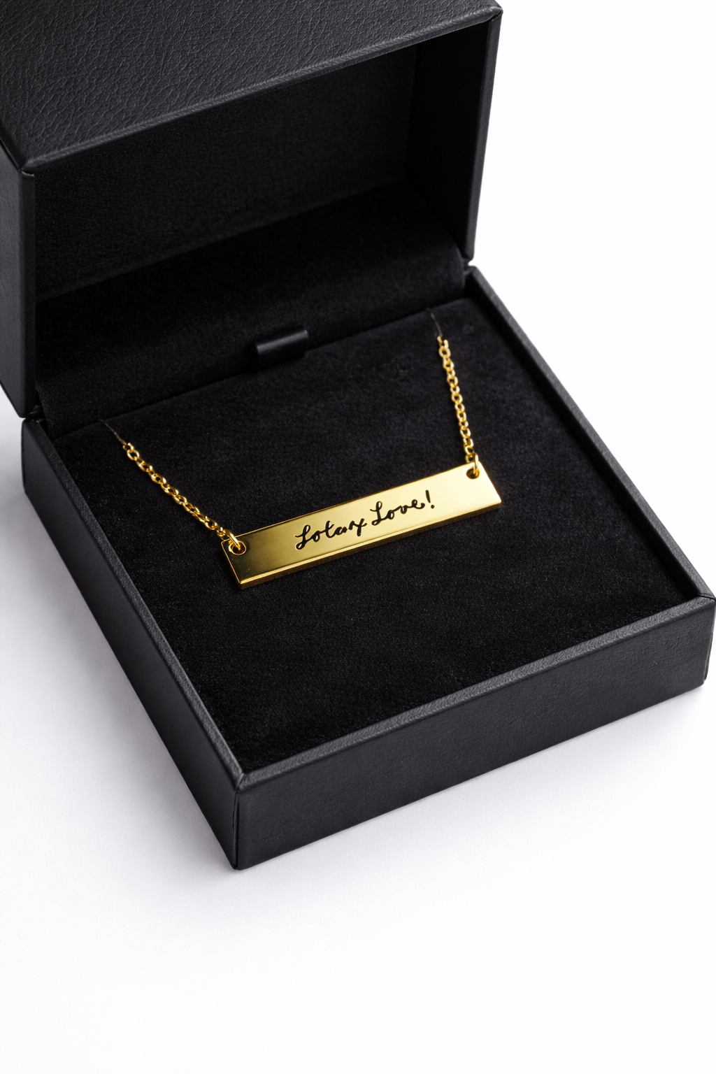 Horizontal Bar Necklace | Personalized