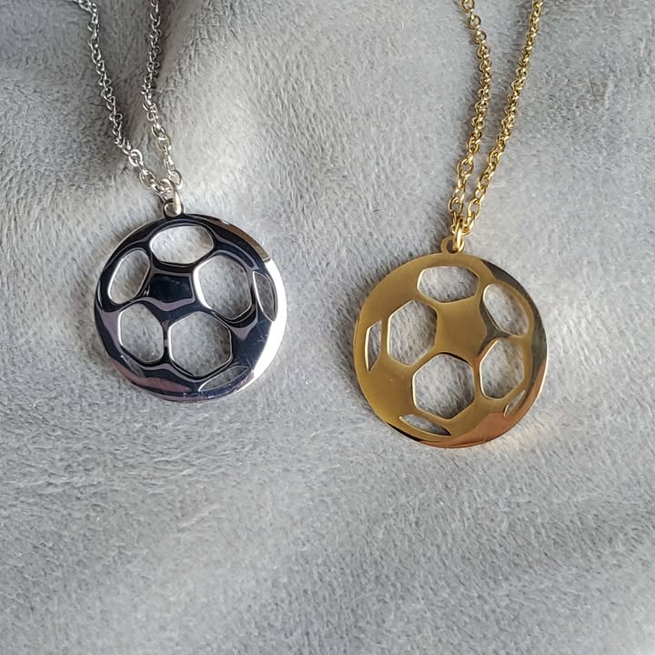 Soccer Necklace | Personalized
