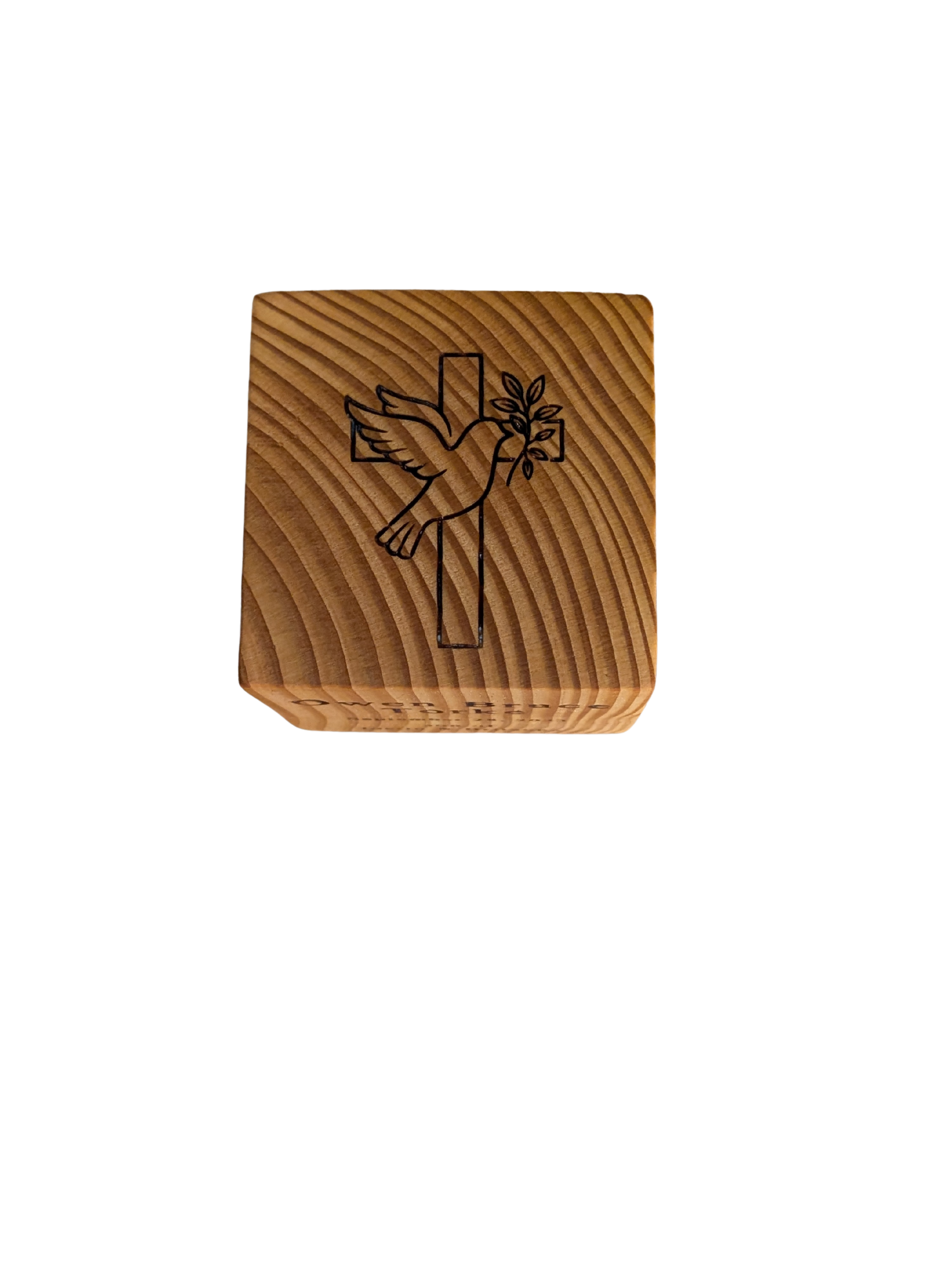 Personalized Baptismal Cross