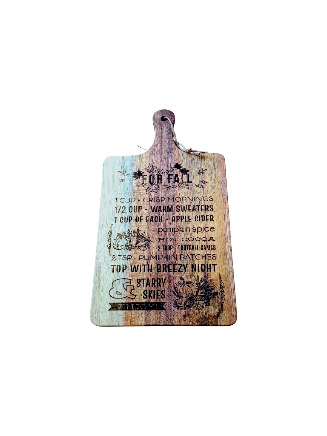 Personalized Acacia Cutting Board