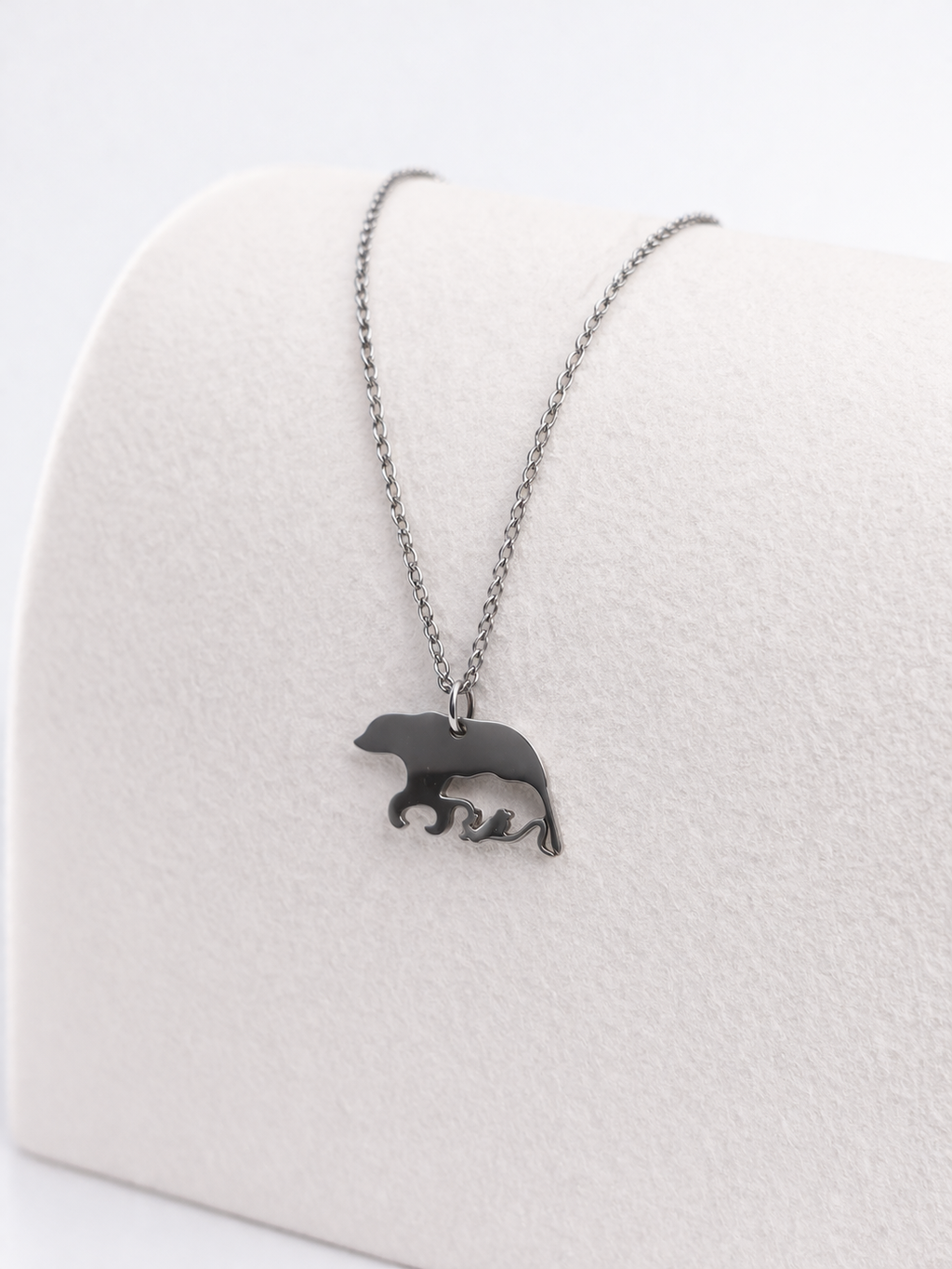 Mama Bear Necklace | Personalized | Cedar Roots Laser Co.