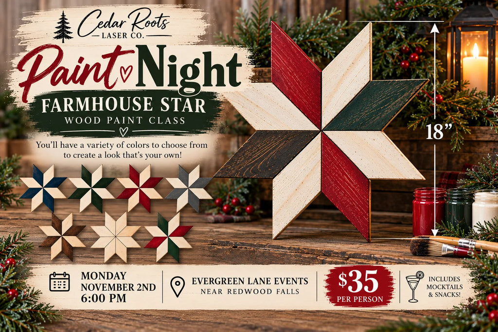 a advertisement for a christmas event