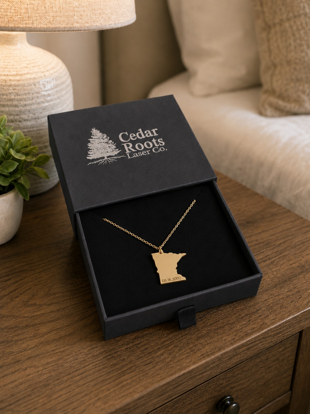 Minnesota Necklace | Personalized
