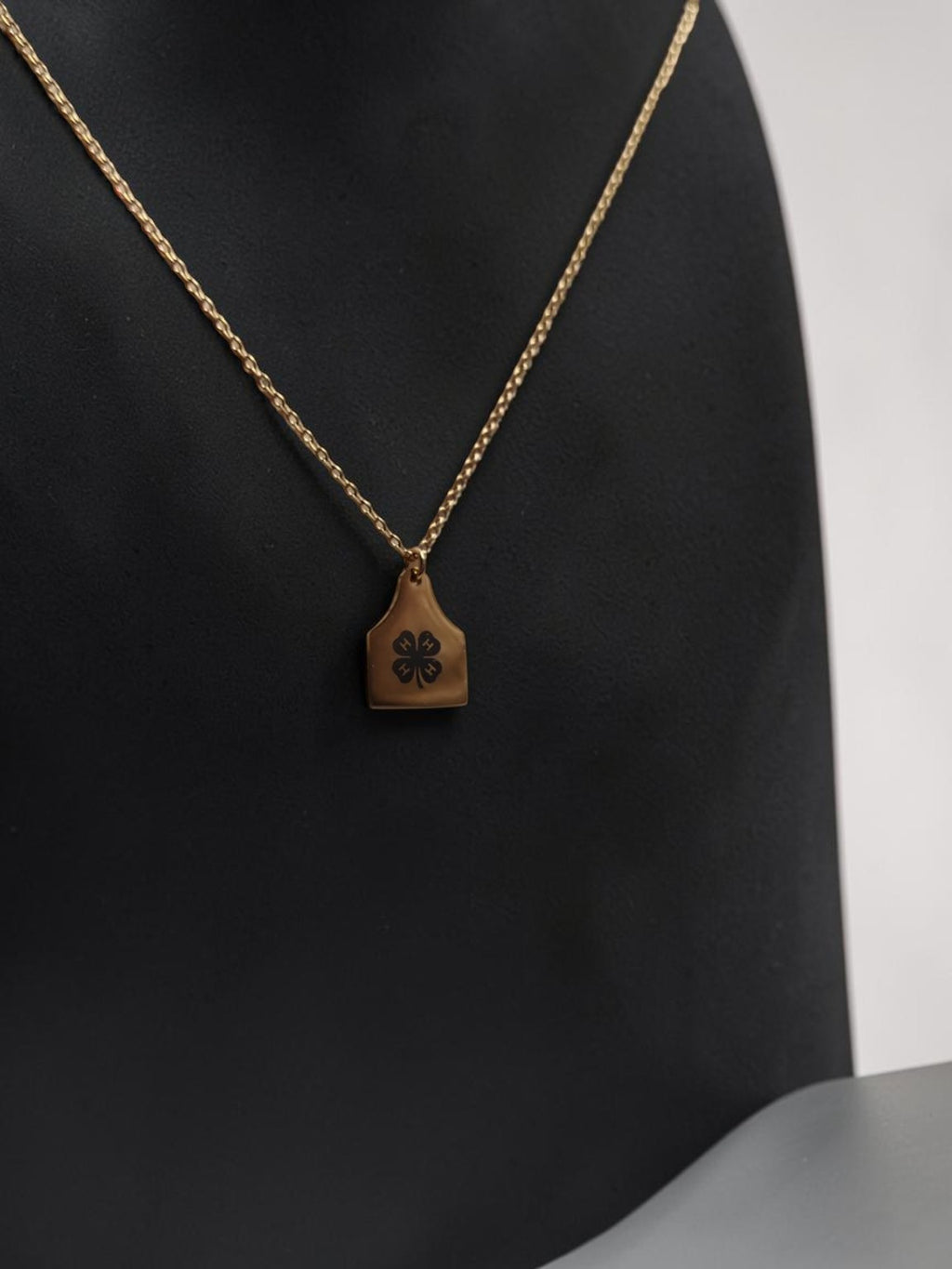 Cow Tag Necklace | Personalized
